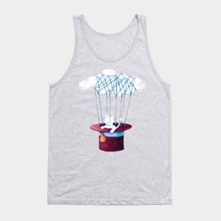 The Cat Travelling in Dreams Tank Top